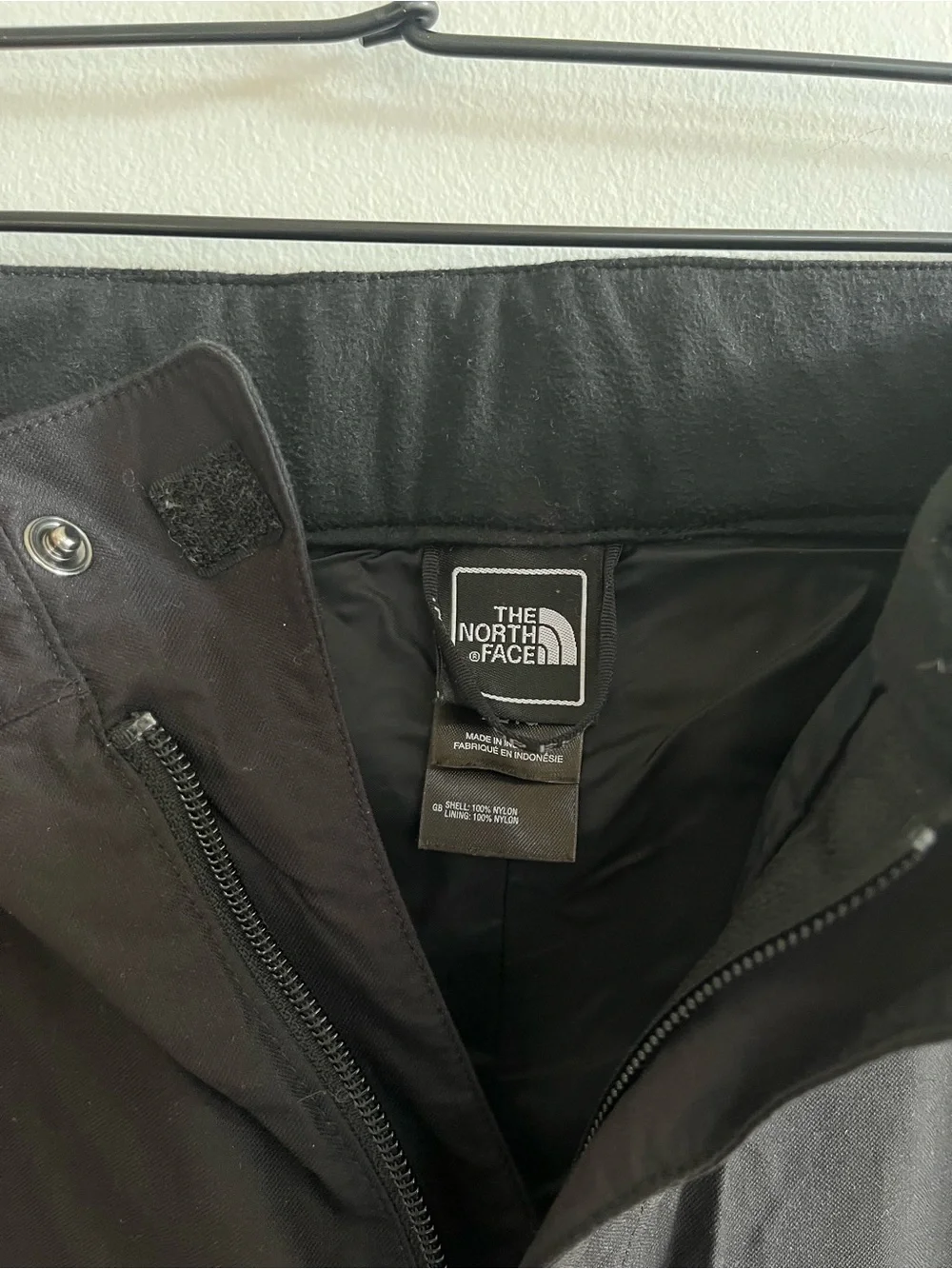 The North Face Men's HyVent Snow Pants Size XL Black Nylon Adjustable Gorpcore
